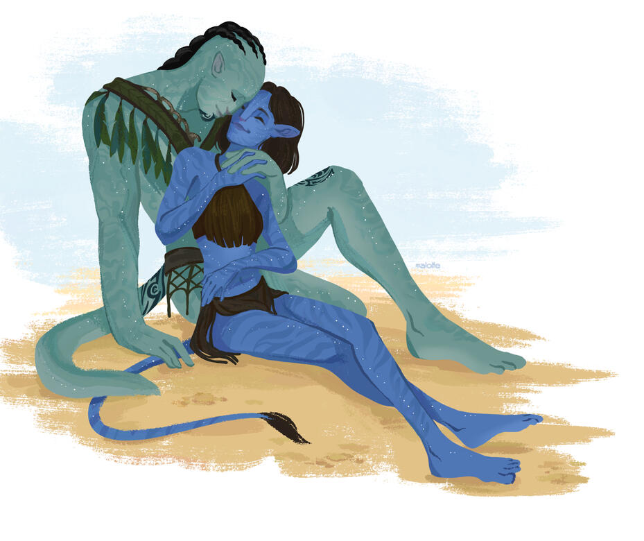 Bri and San'tos (@badtrigger) are affectionate in private; ©malotte