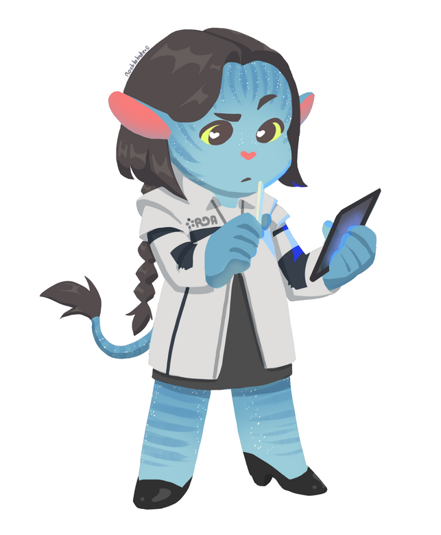 Chibi rendition of Bri; ©sunsetlobster