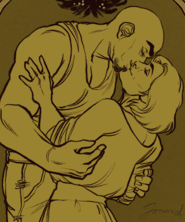 Santiago (@badtrigger) and Brienne; ©jxthics